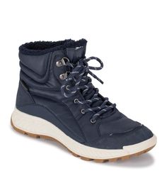 Maine - Midnight - Hero Lace Up Boots Women, Weatherproof Boots, Wide Width Sandals, Toe Loop Sandals, Cold Weather Boots, Wide Calf Boots, Famous Footwear, Shoe Carnival, Boots Knee