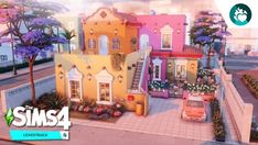 the sims 4 house is shown in this screenshot