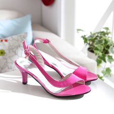 Gender: For Women Style: Fashion,Korean Occasion: Casual,Party/Club,Office/Career Heel Height: 5.5cm Platform Height: 1cm Season: Spring,Summer,Fall/Autumn,Winter Package Contents: 1 x Shoes (Pair) Size Guide: 28 = foot length 18.5-19cm (Foot width=6.5-7cm) 29 = foot length 19-19.5cm (Foot width=7cm) 30 = foot length 19.5-20cm (Foot width=7-7.5cm) 31 = foot length 20-20.5cm (Foot width=7.5cm) 32 = foot length 20.5-21cm (Foot width=7.5-8cm) 33 = foot length 21-21.5cm (Foot width=8cm) 34 = foot le Black Pink Rose, Open Toe High Heels, Rose Style, Buckle Sandals, Fashion Korean, Heel Sandals, High Heel Sandals, Brunei, High Heel