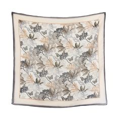 NEW! Laissez-faire Silk Cotton Scarf: Angelite – L I N N A Bawal Printed, Print Scarf Design, Lightweight Scarf, Hand Roll, Scarf Design, Cotton Scarf, Silk Scarves, Natural Fabrics, Scarf Print