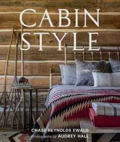 the cabin style has been featured in this book, which is also available for purchase