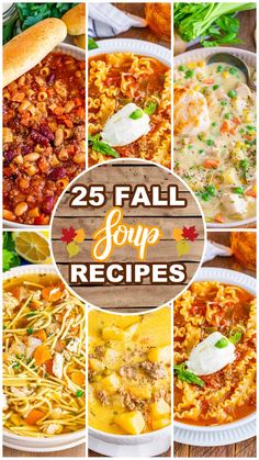 25 fall soup recipes that are delicious and easy to make