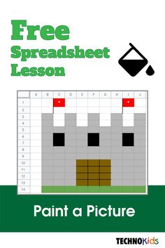 free spreadsheet lesson for kids Unplugged Coding Activities, Technology Activities, Coding Activities, Technology Lesson Plans, Technology Lesson, Free Spreadsheets, Elementary Technology, Steam Lessons, Coding Lessons