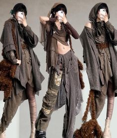 Dystopian Dress, Solarpunk Fashion, Dystopian Fashion, Apocalyptic Fashion, Alt Fashion, Fantasy Clothing, Fantasy Fashion, Character Outfits, Dream Clothes