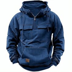 Save with code: “SAVEPIN50” - Dress to impress outfit ideas, from casual and business casual to trendy and occasion-specific styles, including spring, summer, concert, and graduation outfits, along with accessories like shoes and piercings Men's Tactical Quarter Zip Hoodie Suitable for All Seasons: This tactical quarter zip hoodie is perfect for both the chilly winter months and cool fall evenings. Warm and Cozy: Crafted from high-quality fleece material, this hoodie offers exceptional warmth and comfort. Designed for Men: Tailored specifically for men's wear, ensuring a comfortable and stylish fit. Versatile Style: Available in wine red, black, wine, army green, and navy blue, this plain tactical hoodie is ideal for sports, outdoor activities, daily wear, street style, and casual outings. Tactical Hoodie, Quarter Zip Men, Mens Quarter Zip, Quarter Zip Hoodie, Graduation Outfits, Fleece Quarter Zip, Summer Concert, Graduation Outfit, Men's Wear