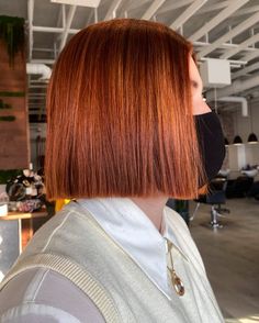 50+ Stunning Red Hair Ideas For A Fiery Look! - The Pink Brunette Red Head Bob, Red Hair Color Bright, Red Hair Bob Haircut, Bright Ginger Hair, Red Hair Dye Ideas, Dye Red Hair, Bob Red Hair, Ginger Hair Aesthetic, Red Hair Bob