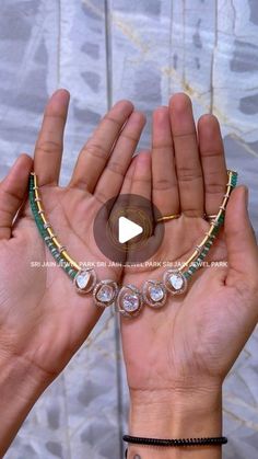 Trending Necklace, Stone Jewellery, Polki Jewellery, Andhra Pradesh, Dream Design, Gold Jewellery, Stone Jewelry