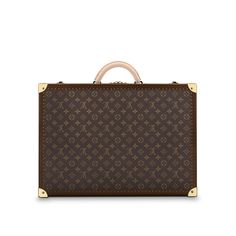 LOUIS VUITTON® - Bisten 55 - Vuittonite Luxury Rectangular Case Bag For Business Trips, Formal Brown Monogram Canvas Luggage, Rectangular Monogram Canvas Bag For Business Trips, Luxury Travel Briefcase With Gold-tone Hardware, Classic Monogram Canvas Briefcase For Formal Use, Luxury Rectangular Luggage, Luxury Brown Rectangular Case, Luxury Luggage For Formal Occasions, Luxury Formal Luggage