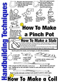 how to make a pinch pot with instructions