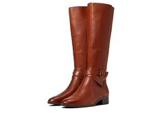 Naturalizer Rena - Women's Boots : Cider Leather : Stay stylish in comfort with Naturalizer Rena boots. Leather upper. Man-made lining, insole, and outsole. Imported. Measurements: Heel Height: 1 1 4 in Weight: 1 lb 6 oz Circumference: 16 in Shaft: 16 in Product measurements were taken using size 9, width M (B). Please note that measurements may vary by size. Weight of footwear is based on a single item, not a pair. Naturalizer Rena Boots, Brown Knee-high Boots With Leather Lining, Brown Leather Ankle-high Waterproof Boots, Classic Brown Knee-high Boots For Riding, Luxury Brown Knee-high Boots With Leather Lining, Fit Man, Boots Leather, Women's Boots, Knee High Boots