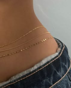 14k gold filled curb chain- Water Resistant-Tarnish Resistant - HypoallergenicPlease view size chart in images for sizing. * All chains are made to order. If you need another size, please let us know! Cheap Gold Spiritual Waist Beads, Dainty Gold Waist Chain With Delicate Chain, Dainty Adjustable Waist Chain, Delicate Gold Body Chain, Dainty Adjustable Waist Chain As Gift, Dainty Adjustable Waist Chain For Gift, Minimalist Waist Chain For Gift, Dainty Body Jewelry With Delicate Chain For Gifts