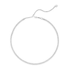 Multiway Tennis Necklace + Double Wrap Bracelet – Ring Concierge Elegant Adjustable Double Strand Choker, Elegant Adjustable Chain Choker, Adjustable Chain Bracelets For Everyday Luxury, Modern Adjustable Choker Necklace, Modern Double Strand Jewelry With Adjustable Chain, Modern Tennis Necklace As Gift, Modern Tennis Necklace For Gift, Adjustable White Gold Jewelry For Everyday Luxury, Adjustable White Gold Necklace With Box Chain