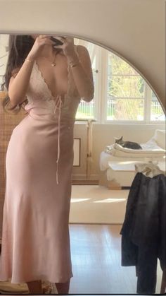 Aquarius Rising Outfits, Ethereal Fits, Shifting Closet, Style Goals, Cocktail Party Dress, 2024 Vision, Girly Outfits, Dream Dress, Deep V Neck