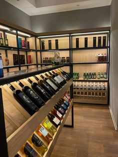 a wine store filled with lots of bottles