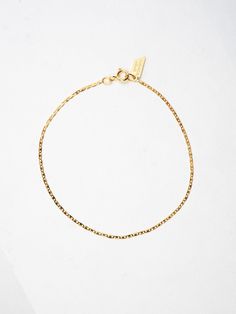 10kt Yellow Gold Valentino Chain Bracelet pictured on light grey background. Personalized Mother's Day Gifts, Chain Anklet, Pearl Gemstone, Silver Pearls, Vintage Baby, Ring Bracelet, Gold Vermeil, Anklets, Ring Earrings