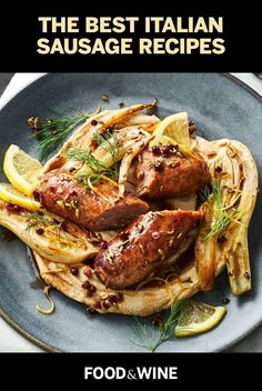 Here are our best Italian Sausage Recipes that will leave you saying, "more please." From spicy pasta to savory soup these star-studded dishes are sure to standout. Bon Appetit Recipes Dinners, Gourmet Italian Dinner, Italian Pork Sausage Recipes Dinner, Gourmet Sausage Recipes, Sausage Main Dishes, Italian Sausage Meal Ideas, Sweet And Hot Italian Sausage Recipes, Recipes With Hot Italian Sausage, Italian Sweet Sausage Recipes