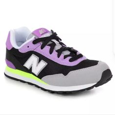 Synthetic Upper Durable Rubber Outsole For Lasting Wear Lace Closure For An Adjustable, Secure Fit Classic Colors For A Stylish Look Lace-Up Closure For An Adjustable Fit The New Balance 515 Classic Kids' Sneaker Is A Modern Classic Your Little Ones Can Wear Every Day. The Synthetic Upper Is Built For Comfort, While The Rubber Outsole Adds Durability. Purple Low-top Running Shoes For Training, Purple Low-top Training Running Shoes, New Balance Purple Sneakers For Jogging, Purple New Balance Sneakers For Jogging, Purple Round Toe Running Shoes For Light Sports, Purple Running Shoes With Round Toe For Training, Purple Running Shoes For Light Sports, Sporty Purple New Balance Running Shoes, New Balance Purple Running Shoes For Jogging