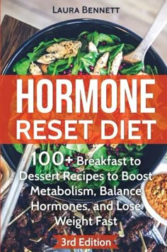 2nd Edition- Hormone Reset Diet- MORE than 60 recipes that you're craving for!!! This book is made to support those who are practicing the diet and are having a confusion or problem with their meal plans. You want recipes and less chit-chat? This book has exactly what you need! This ultimate cookbook is packed with recipes that will take care of your breakfast, lunch, dinner, snacks, and dessert. The recipes aren't also just another health-promising recipes. They are also made to please your taste buds. Imagine meat, seafood, omelette, pudding, gelatin, smoothies, and sweets all at your fingertips in just one book! I made it so that you will never have return to your old eating habits. Go ahead and indulge in the healthiest way that you can with this book. Here Is A Quick Peak Of What Reci Hormone Reset Diet, Hormone Reset, Hormone Diet, Reset Diet, Balance Hormones, Dinner Snacks, Diet Meal Plans, Boost Metabolism, Healthy Meal Prep