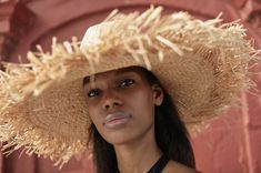 Shield yourself from the sun in style with the Ete, your statement piece of the summer. Made from a dual layer of woven raffia straw with bohemian frayed edge, this is the style that will make heads turn. Natural Crochet Band Frayed edge detailing 100% Raffia Made in New York City Gigi Burris Millinery was founded to preserve the romantic craft of millinery, we work to ensure timeless design and thoughtful craftsmanship in every piece produced. We are a female-owned company dedicated to responsi Woven Straw Sun Hat For Summer, Chic Straw Hat For Beach Season Sunbathing, Chic Straw Hat For Beach Season, Woven Toquilla Straw Hat For Summer, Summer Beachwear Sun Hat In Toquilla Straw, Chic Beach Straw Hat, Summer Woven Toquilla Straw Hat, Chic Straw Beach Hat, Chic Paper Straw Hat For Beach