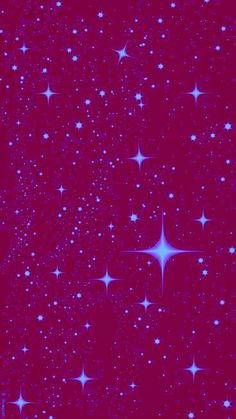 stars in the night sky on a red background