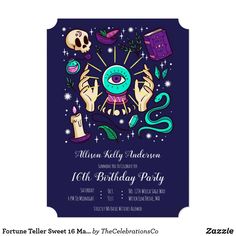 an image of a birthday party flyer