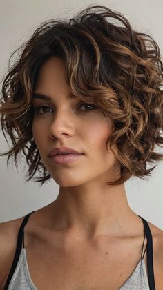 Sophisticated Short Layered Haircuts for Layered Bob with Curtain Bangs 🌈 Layered Bob With Curtain Bangs, Bob With Curtain Bangs, Curtain Bangs Short, A Line Bob, Corte Bob