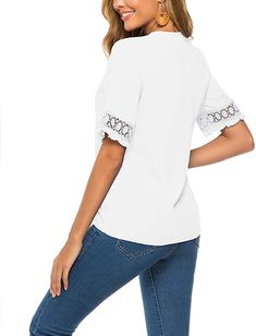 Western Shirt V Neck Boho Embroidered Mexican Shirts Short Sleeve Casual Tops Blouse Mexican Shirts, Mexican Blouse, Boho Style Outfits, Shirts Short Sleeve, Bohemian Tops, Tops Blouse, Loose Blouse, Western Shirt, Boho Look