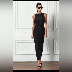 Size 4 Brand New I’m Willing To Go Lower On The Price!! Sleek Black Maxi Bodycon Dress, Sleek Black Maxi Length Bodycon Dress, Black Bodycon Maxi Dress For Going Out, Zara Chic Bodycon Maxi Dress, Black Bodycon Sheath Maxi Dress, Zara Sleek Fitted Midi Dress, Chic Stretch Maxi Dress By Zara, Chic Stretch Zara Maxi Dress, Sleek Fitted Zara Midi Dress