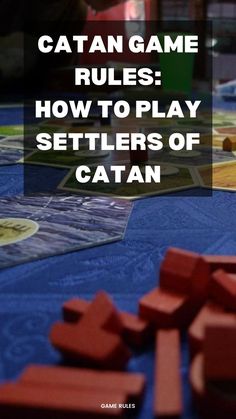 catan board game rules Fun Board Games