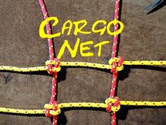 a close up of a piece of cloth with the words cargo net written on it