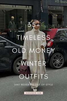 White Chanel Bag Outfit Casual, Creme Turtleneck Outfit, How To Style Cream Puffer Jacket, Wide Leg Pants And Turtle Neck Outfit, Ceo Winter Outfits, Chic Elevated Outfits, Relaxed Holiday Outfits, Old School Winter Outfits, Fluffy White Cardigan Outfit