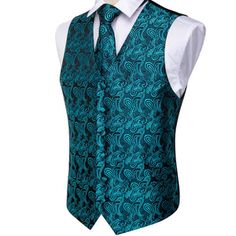 Business Vest, Silk Vest, Mens Suit Vest, Collar Vest, Vest Set, Vest And Tie, Tuxedo Suit, Formal Suits, Luxury Silk