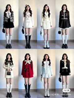 korean fashion,  douyin fashion Douyin Fashion, Cute Shopping, Kawaii Fashion Outfits, Korean Fashion Dress, Classy Casual Outfits, Cute Anime, Kpop Fashion Outfits, Fancy Outfits, Girly Outfits