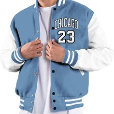 Brand Dunkare High OG First In Flight 1s Varsity Jacket Custom Name Chicago 23 All Over Print Baseball Varsity Jacket Sage Green Light, Varsity Jacket Men, Baseball Varsity Jacket, Hoodie Jumper, Purple Baby, Unisex Jacket, Boys Jacket, Baseball Jacket, In Flight