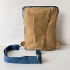 This handmade bag is designed for those who appreciate durability and style. Made with high-quality canvas and denim, it's a canvas backpack built to last through all your travels and daily commutes. Not just for the city streets, it's also ready for the trails as a sturdy hiking backpack. Casual Canvas Bags With Anti-theft Pocket, Casual Canvas Shoulder Bag With Anti-theft Pocket, Canvas Bags With Anti-theft Pocket For Everyday Use, Everyday Canvas Bag With Anti-theft Pocket, Casual Duck Canvas Shoulder Bag, Functional Cotton Shoulder Bag For School, Cotton Canvas Backpack For Everyday Use, Cotton Canvas Backpack With Adjustable Strap, Cotton Canvas Bag For Everyday Use