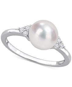 in stock Macys Jewelry, Timeless Ring, Cubic Zirconia Rings, Royal Jewelry, Elegant Ring, Watches Jewelry, Birthstone Ring, Cocktail Ring, Pearl Ring