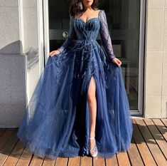 Item Details ： Product Number : SH903 Fabric: Tulle Silhouette: A Line Sleeves：Long Sleeves Arabic Party Dress, Prom Dresses Glitter, Arabic Party, Dresses Glitter, Dubai Women, Tulle Prom Dresses, Long Party Dress, Prom Dress Long