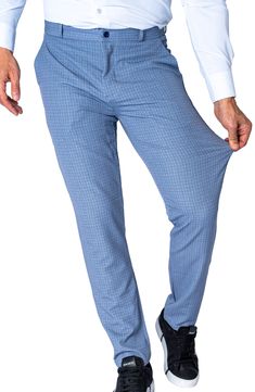 A stretchy and slim fit defines these timeless pants made for all-day comfort and endless style. Zip fly with button closure Front slant pockets; back welt pockets 67% lyocell, 21% polyester, 10% viscose, 2% elastane Machine wash, dry flat Made in Turkey Slim Fit Business Casual Bottoms With Five Pockets, Business Casual Slim Fit Pants With Hip Pockets, Business Casual Slim Fit Bottoms With Five Pockets, Fitted Chinos With Side Pockets And Tapered Leg, Fitted Chinos With Side Pockets For Business Casual, Comfort Stretch Straight Leg Dress Pants For Business Casual, Fitted Casual Dress Pants With Side Pockets, Business Pants With Pockets And Relaxed Fit, Business Pants With Pockets Relaxed Fit