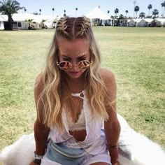 top braids Coachella Braids, Braids Festival, Boxer Braids, Gov Ball, Cool Braids, Festival Hair, Long Wavy Hair, Box Braids Hairstyles