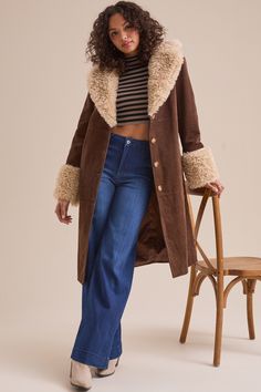 Emmie Cord Jacket in Brown | Altar'd State Altard State, Altar'd State, Closet