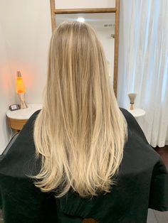 Salon Sovay blonde highlights and long layered haircut Blonde Babylights On Blonde Hair, Blonde Balayage With Babylights, Blonde Hair Babylights, Babylights Blonde, Blonde Babylights, Blonde Hair Goals, Best Hair Dye, Olivia Garden