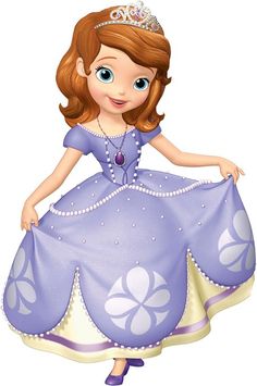 Sofia The First, Sofia, The First, Disney, Purple