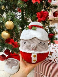 Christmas crochet pattern of Mrs.Santa pillow (PDF file).
It could be a great gift for Christmas, kids room decor and home decorations .
My easy CROCHET PATTERNS will help you to make unique DIY original decoration for the Christmas and home decor.
NOT a finished product you see on these photos.
This pattern is available in English (US terms) and German.

#plush #plushies #plushpillow #santa #christmas #christmasornaments #christmasgiftideas #christmascrochetpatterns #crochetsanta #santapattern #crochetpillow #christmaspillow
#crochetxmas