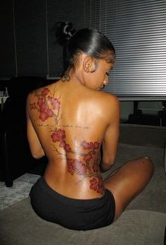 Cute Henna Tattoos, Neck Tattoos Women, Spine Tattoos For Women