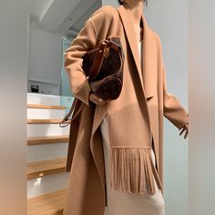 Beautiful Scarf Tan Coat, Wore Once Tan Coat, Beautiful Scarf, Jackets For Women, Jackets & Coats, How To Wear, Women Shopping, Color