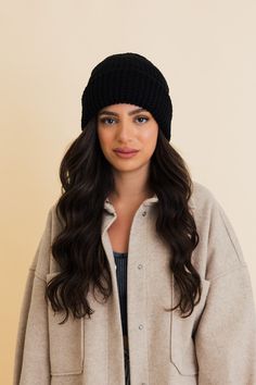 This cozy ribbed knit beanie is a must-have for those chilly days. Featuring a stylish front fold detail and a classic folded cuff, this beanie adds both warmth and a modern touch to your wardrobe. The textured ribbed design not only offers a snug fit but also creates a fashionable, laid-back look. Available in a variety of versatile colors, this beanie is perfect for layering during fall and winter. Whether you're running errands or heading to a weekend outing, stay warm and stylish! #lovemylet Ribbed Knit Beanie, Kimono Sweater, Casual Bottoms, Leggings Casual, Bralette Tops, Cozy Fits, Top Graphic Tees, Kimono Dress, Winter Looks