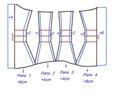 the size and measurements of an unisex sewing pattern for men's pants