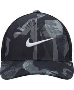 Stay shaded in rugged style with this Nike Legacy91 hat. It features an allover pattern, mesh panels and a snapback closure for a classic trucker look. The Dri-fit fabric technology wicks away moisture for extra comfort, perfect for whatever the day brings. Nike Hat, Rugged Style, Mesh Panel, Snapback Hats, Dri Fit, Trucker Cap, Nike Men, Nike, Hats