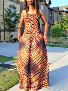 Tie Dye Brown Maxi Dress. Long Boho dress. Ankle length Summer Dress. Adire full length dress. Ankara African dress. by BasikSimplicity on Etsy Hand Dyed Maxi Dress, Summer Batik Print Floor-length Maxi Dress, Summer Floor-length Maxi Dress With Batik Print, Flowy Batik Print Maxi Dress, Hand Dyed Maxi Length Dress For Festival, Bohemian Floor-length Maxi Dress With Batik Print, Bohemian Floor-length Batik Maxi Dress, Tie Dye Batik Print Maxi Dress, Spring Tie Dye Batik Print Maxi Dress