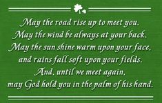 the irish poem for st patrick's day